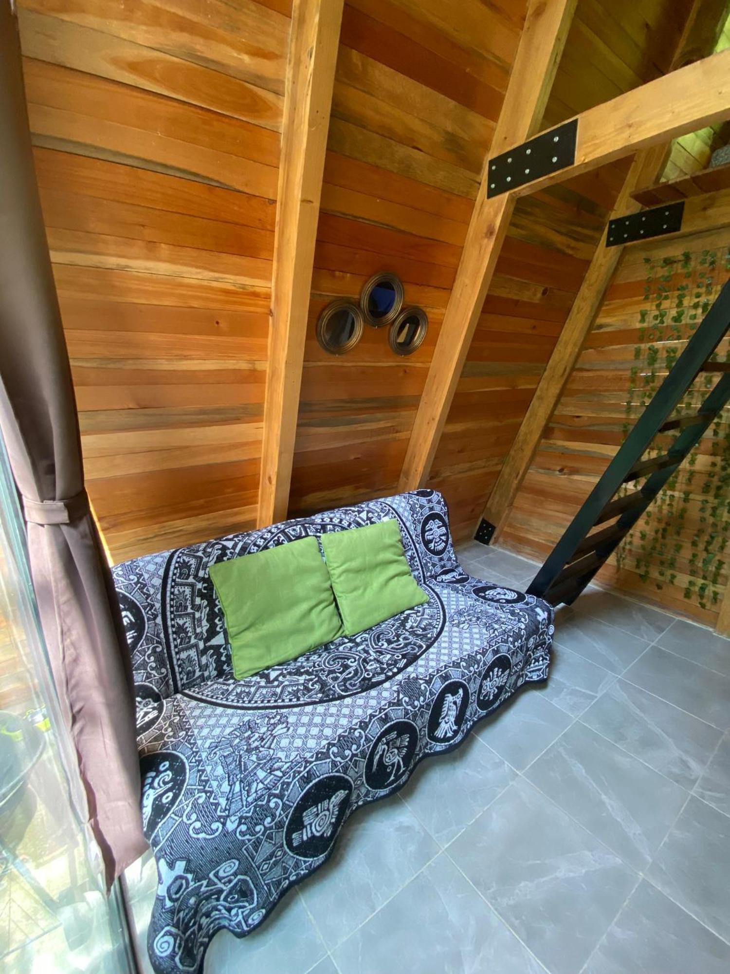 Cabanas Alpina, Romantica Y Acogedora A 10 Minutos Del Centro Tepoztlan Bilik gambar