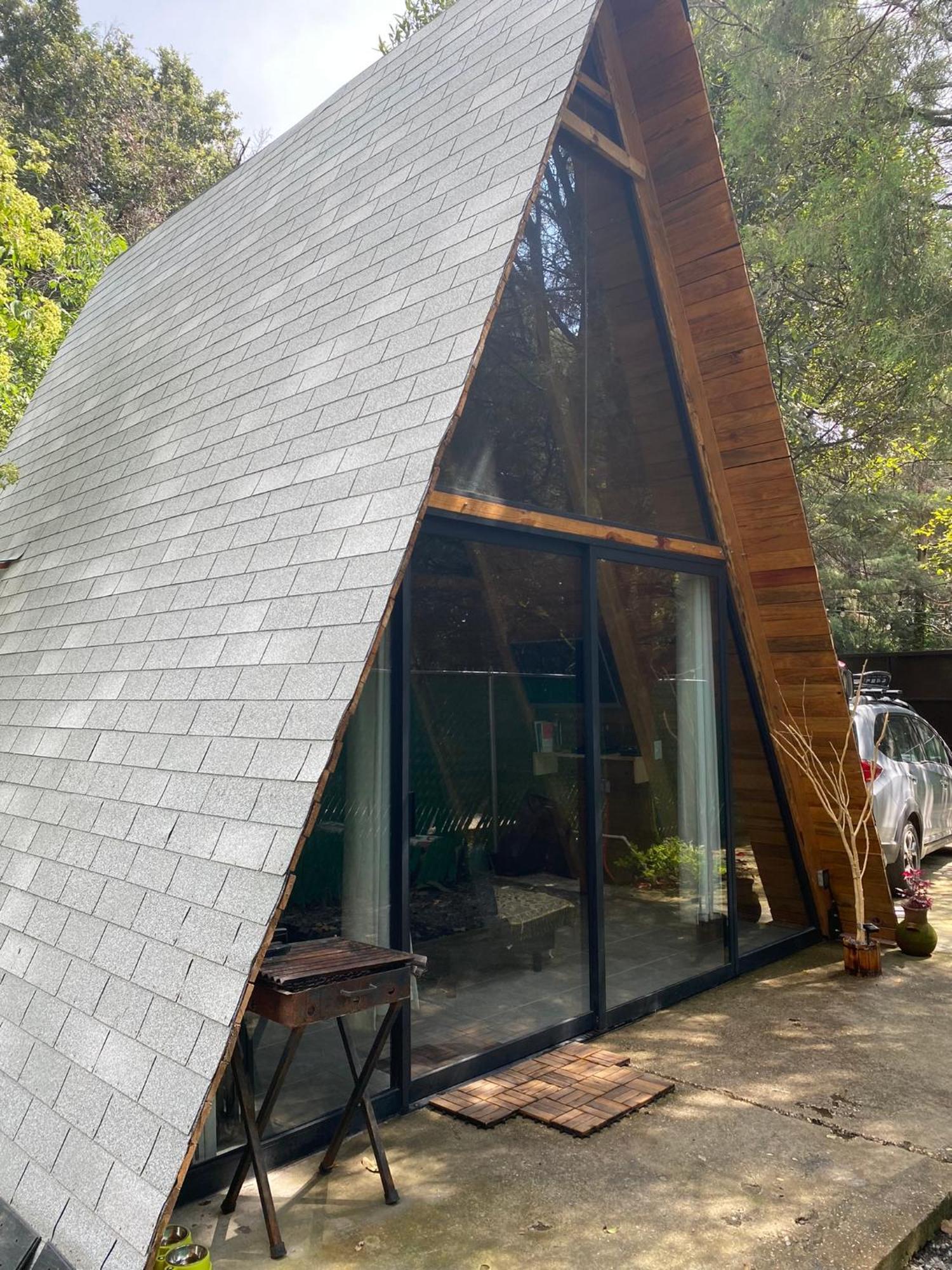 Cabanas Alpina, Romantica Y Acogedora A 10 Minutos Del Centro Tepoztlan Luaran gambar